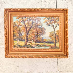 Huile sur toile