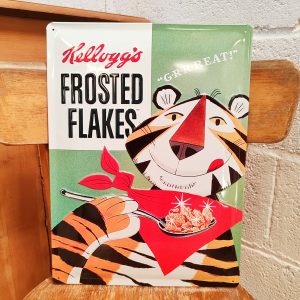 Plaque en tôle "Frosted Flakes"