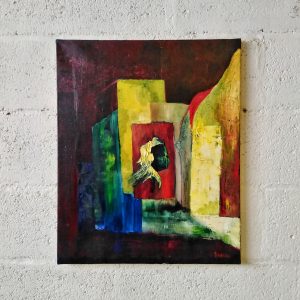 Huile sur toile J. Weiss