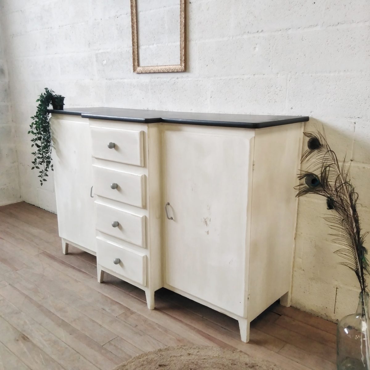 Buffet enfilade patinée – Image 2