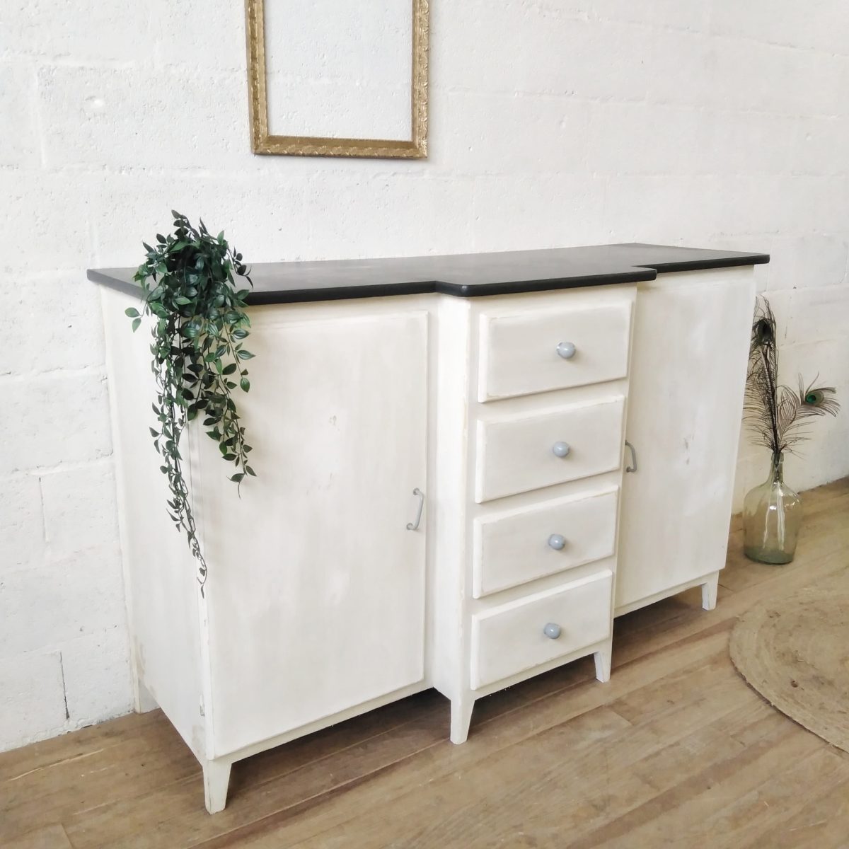 Buffet enfilade patinée – Image 4