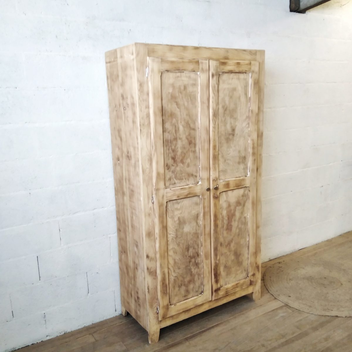 Armoire Parisienne en bois naturel – Image 3