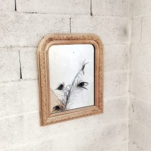Miroir doré ancien