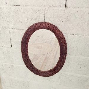 Miroir en osier