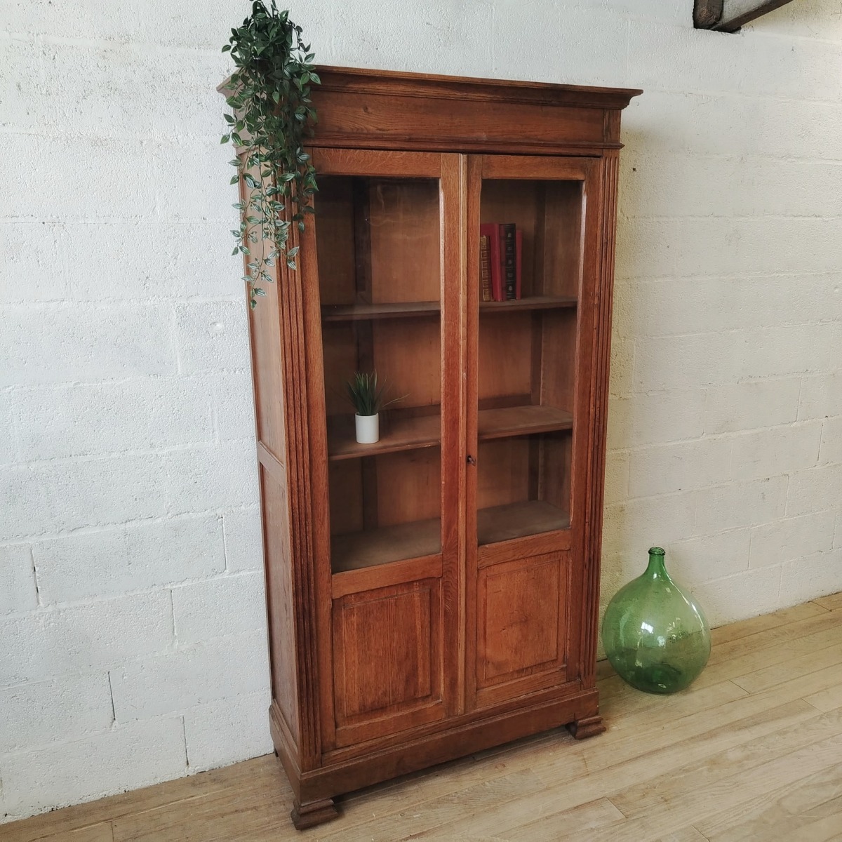 Vitrine bibliothèque en Chêne – Image 5