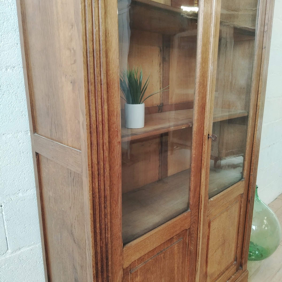 Vitrine bibliothèque en Chêne – Image 3