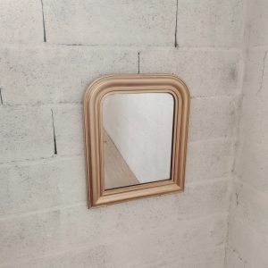 Miroir ancien doré