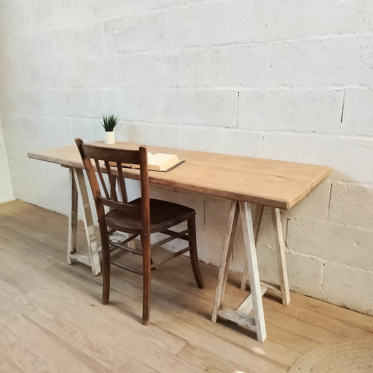 Table - Bureau à tréteaux – Image 5