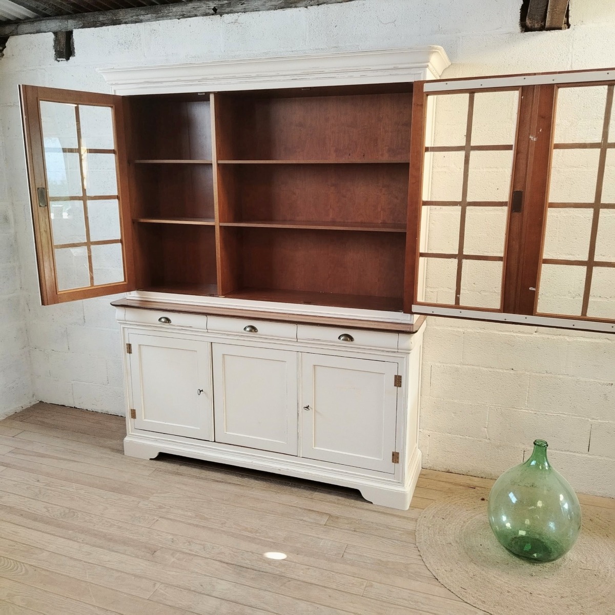 Bibliothèque vaisselier Lin & Bois – Image 3