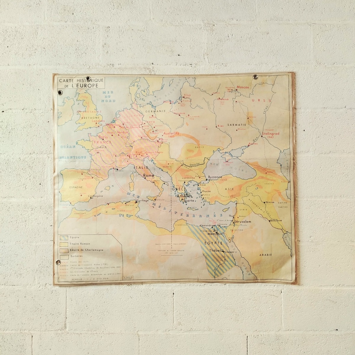 Carte d'école ancienne – Image 4