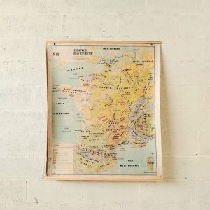 Carte d'école ancienne