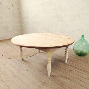 Table ronde Lin et Bois