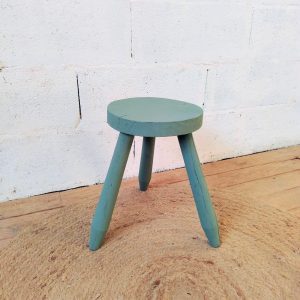 Tabouret tripode " Sauge "