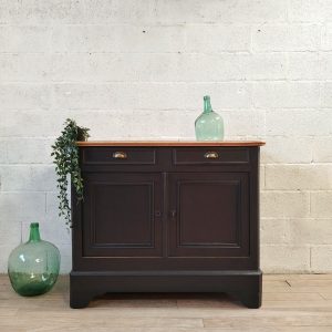 Buffet Noir & Bois
