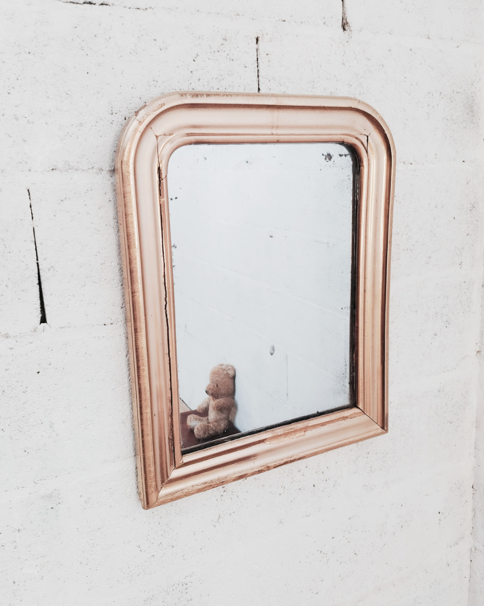 Miroir doré ancien