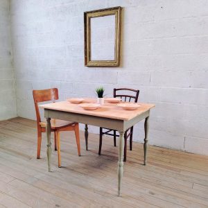 Table patinée " Jocelyne "