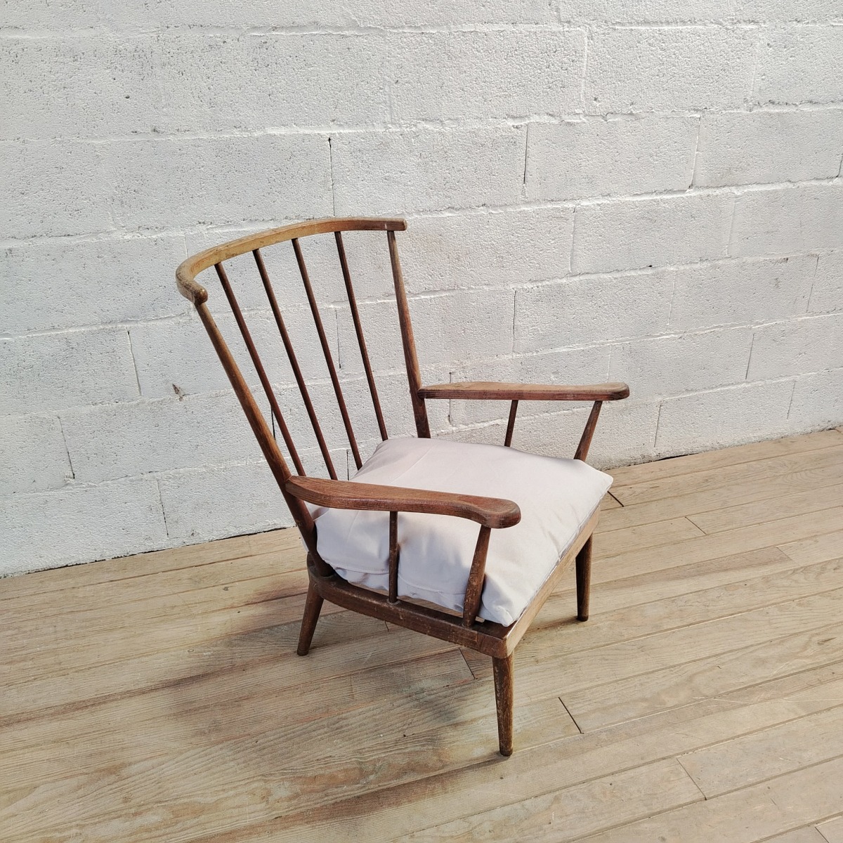 Fauteuil vintage "Rosalie" – Image 4