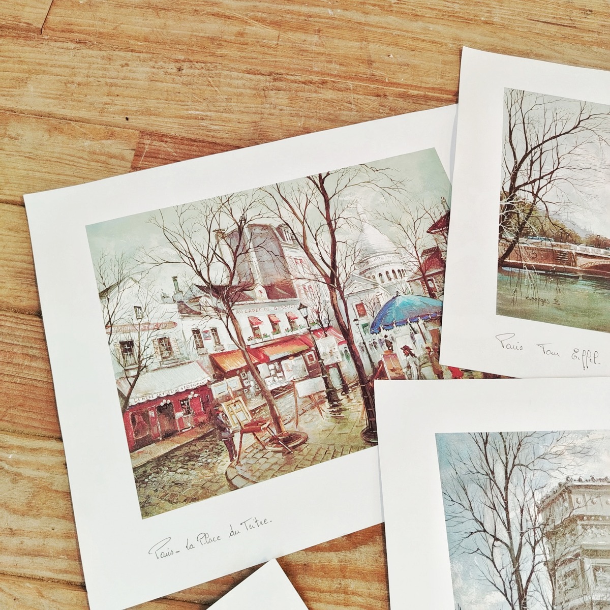 Série de 6 affiches "Monuments de Paris" – Image 2