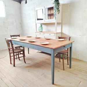 Table de ferme XXL à rallonge