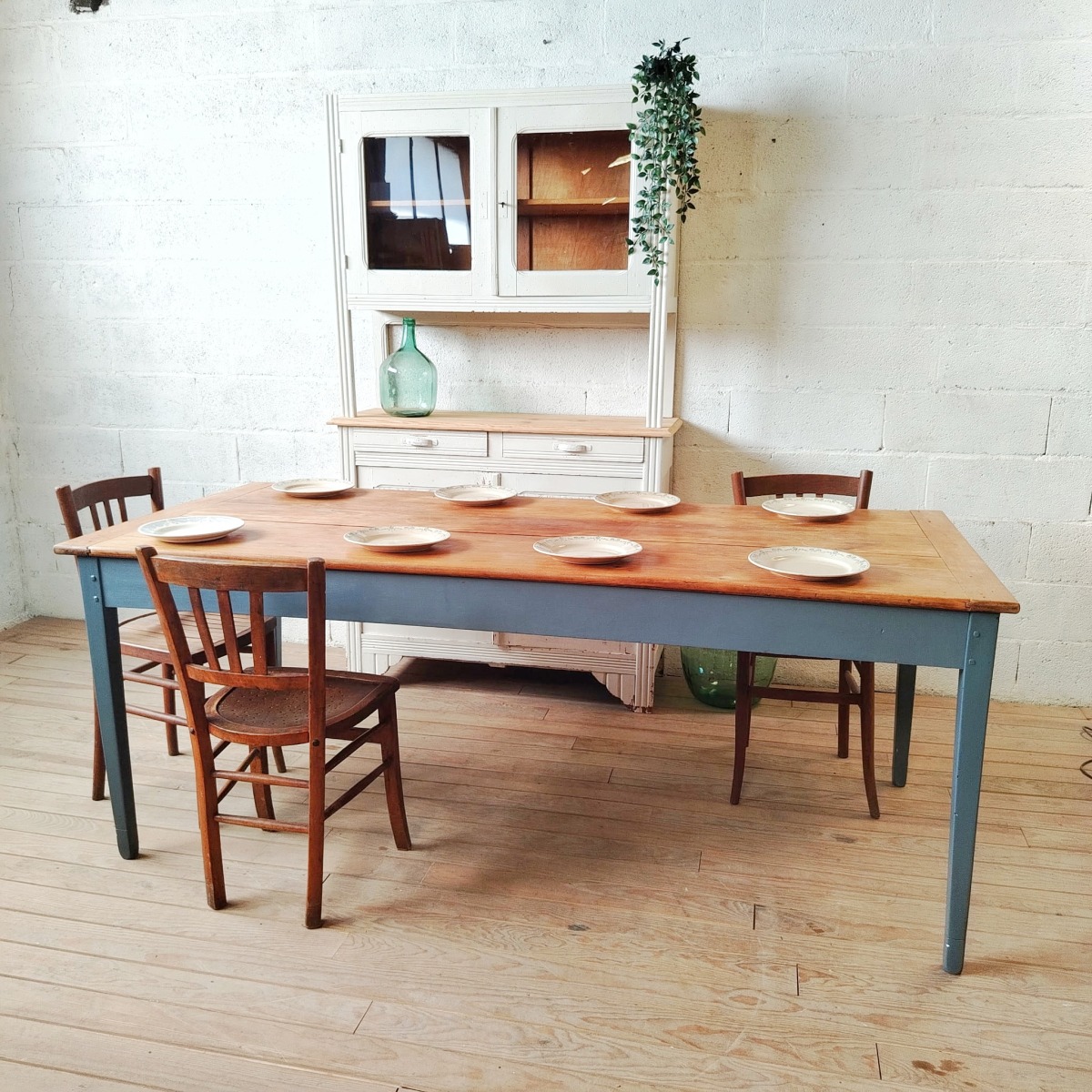 Table de ferme XXL à rallonge – Image 2