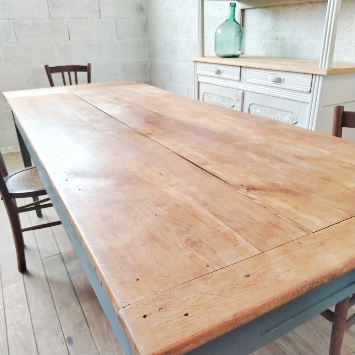 Table de ferme XXL à rallonge – Image 7