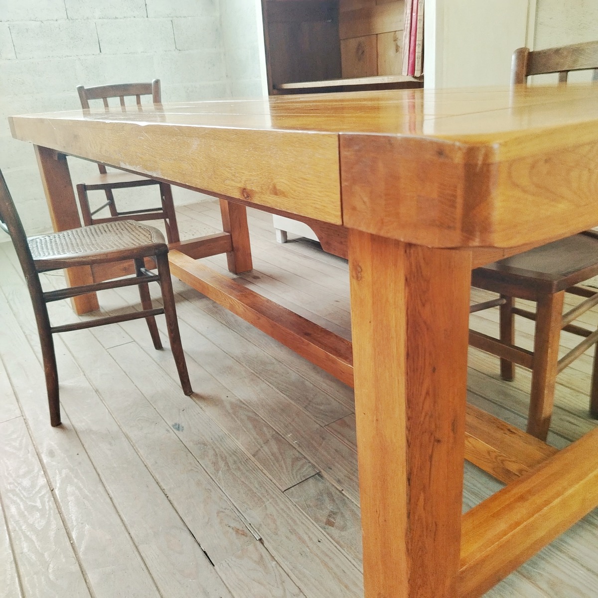 Table fermière à rallonges – Image 4