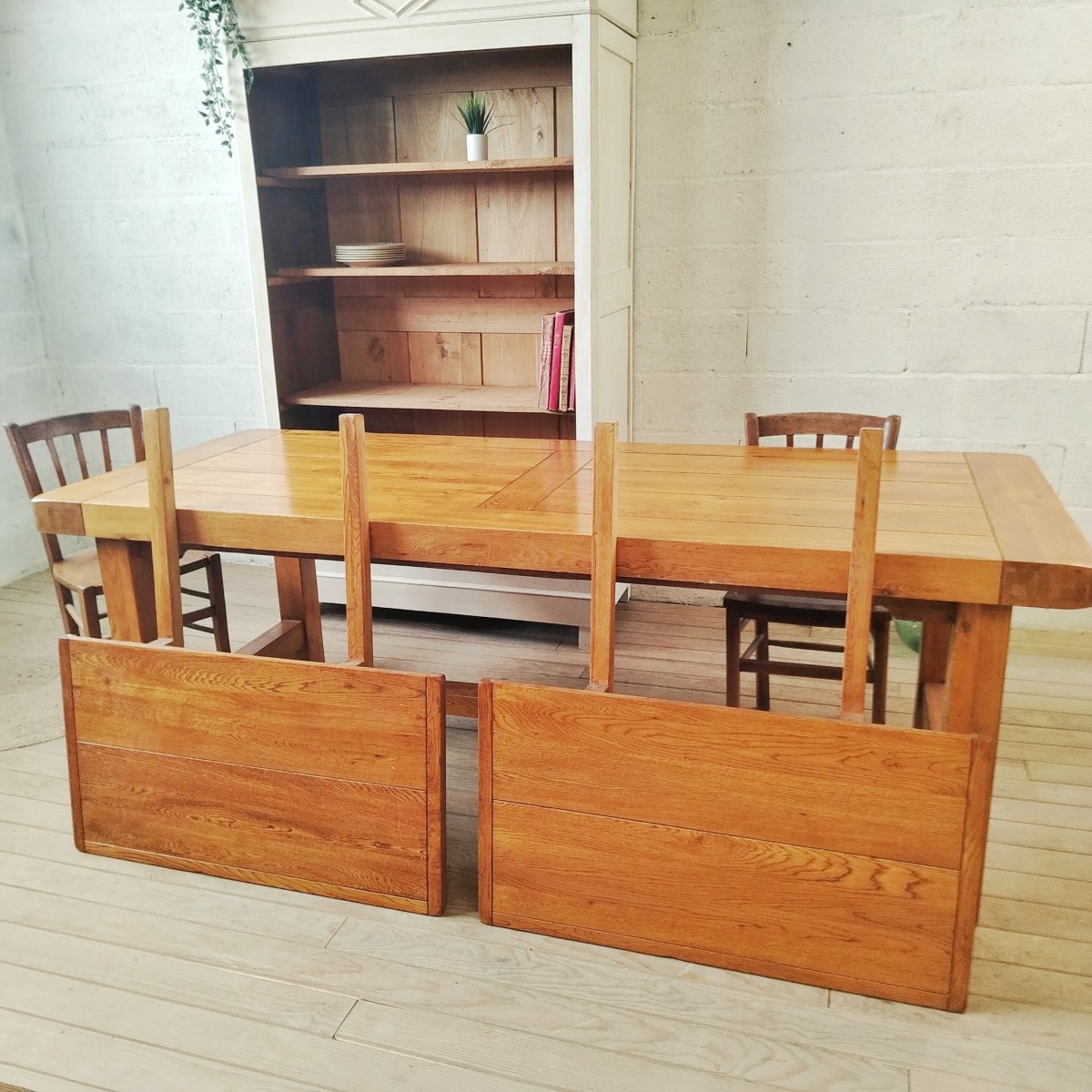 Table fermière à rallonges – Image 5