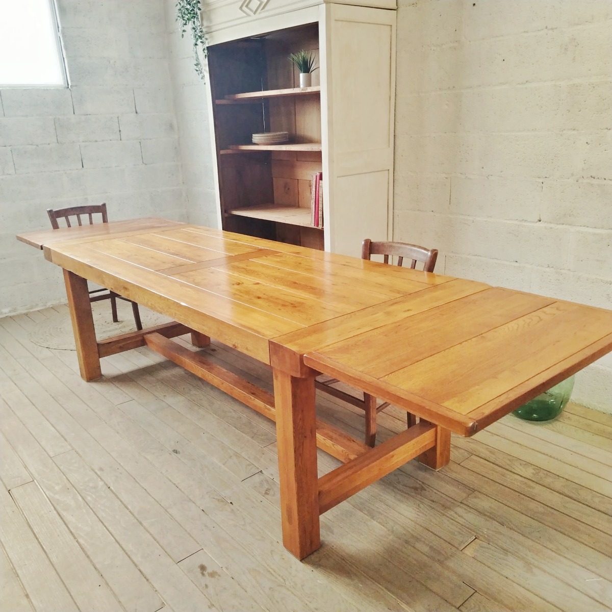 Table fermière à rallonges – Image 6