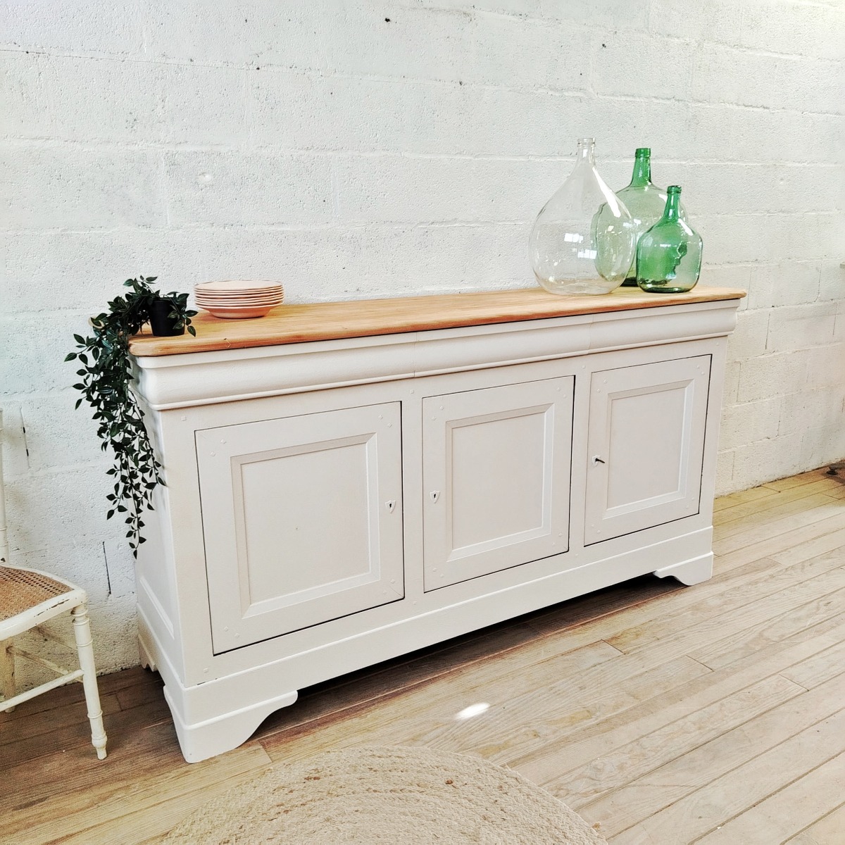 Buffet enfilade Lin et Bois – Image 3