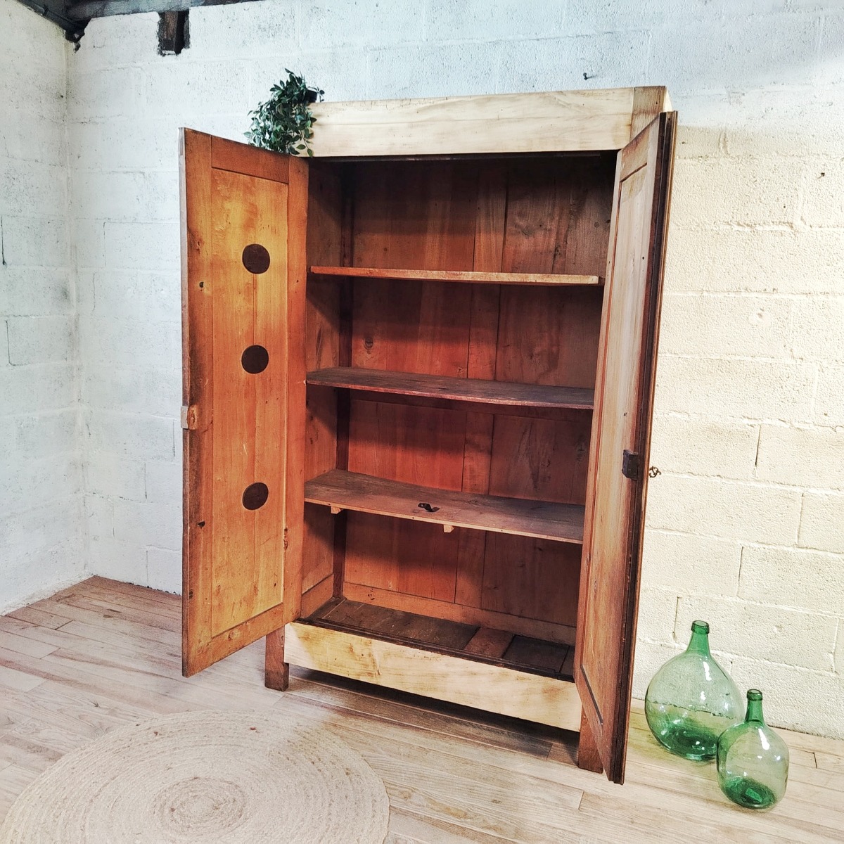 Armoire en bois naturel "Cerisette" – Image 4
