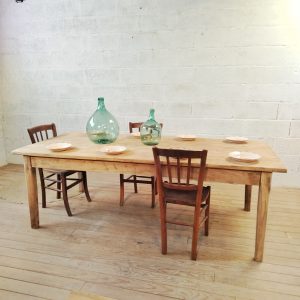 Table de ferme XXL à rallongess