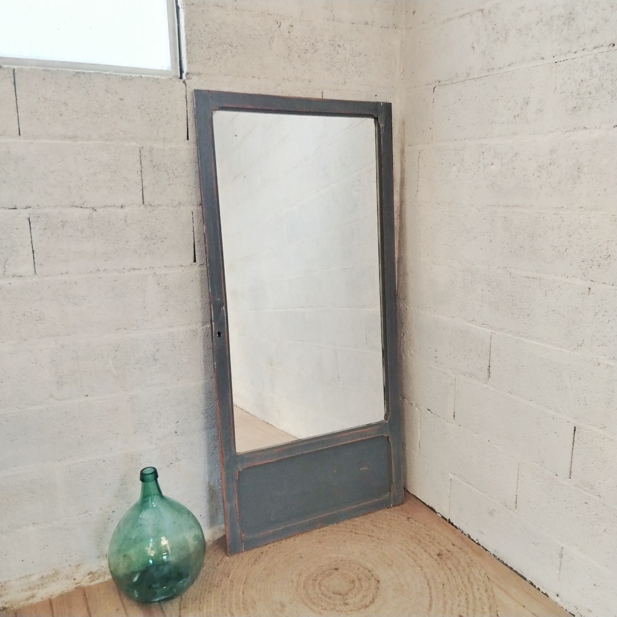 Miroir XXL patiné