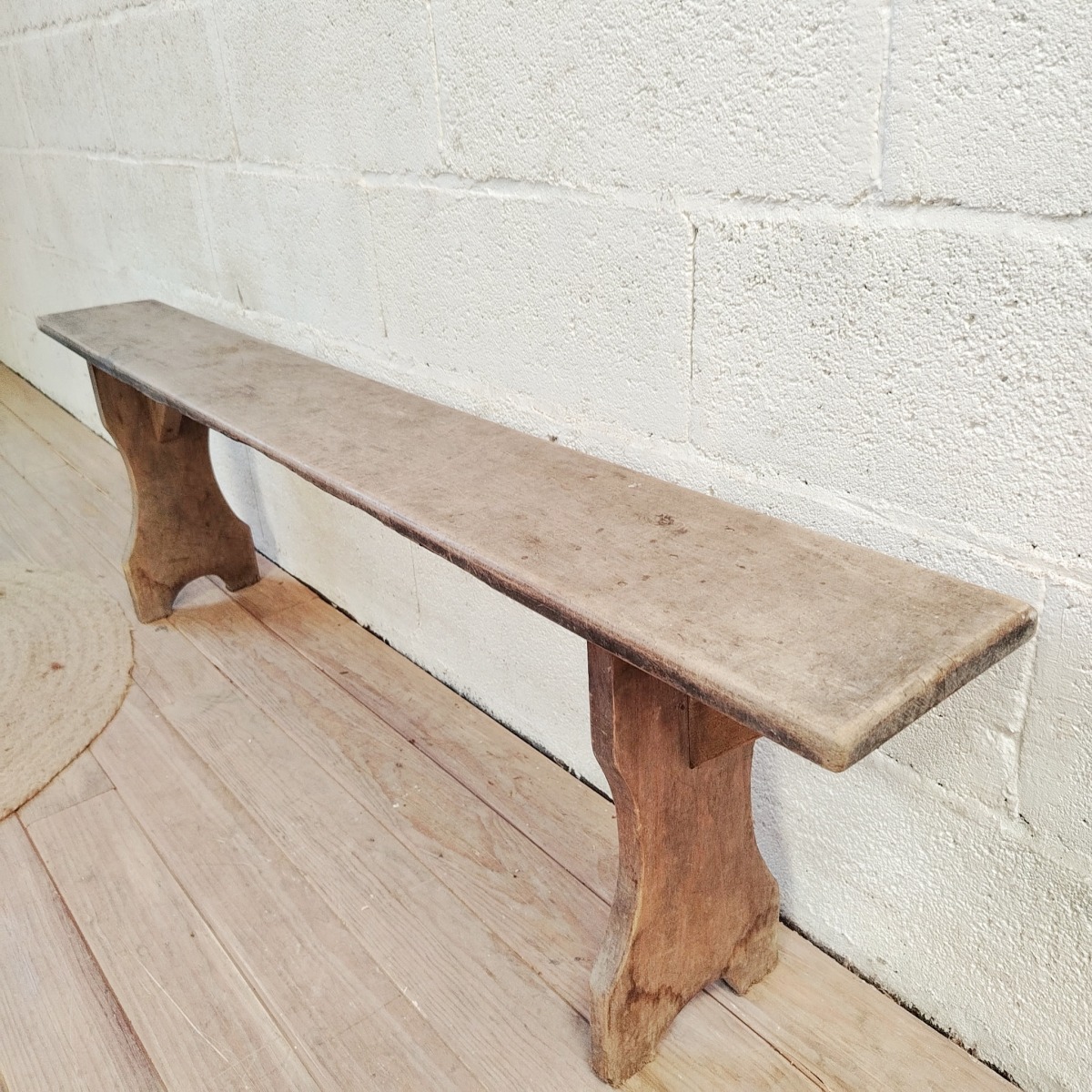 Banc de ferme ancien – Image 3