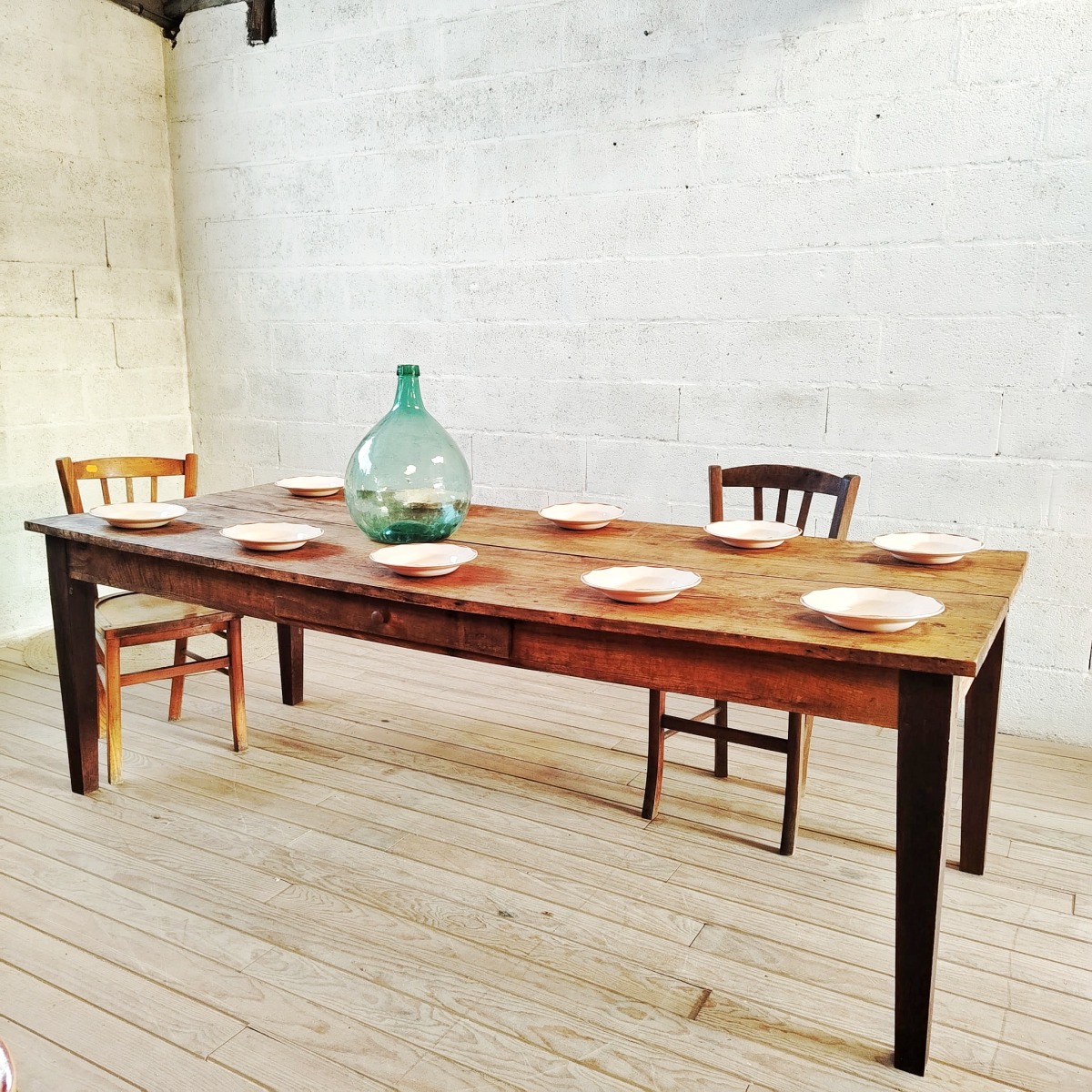 Table de ferme XXL