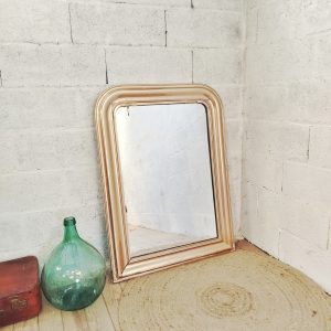Miroir doré ancien