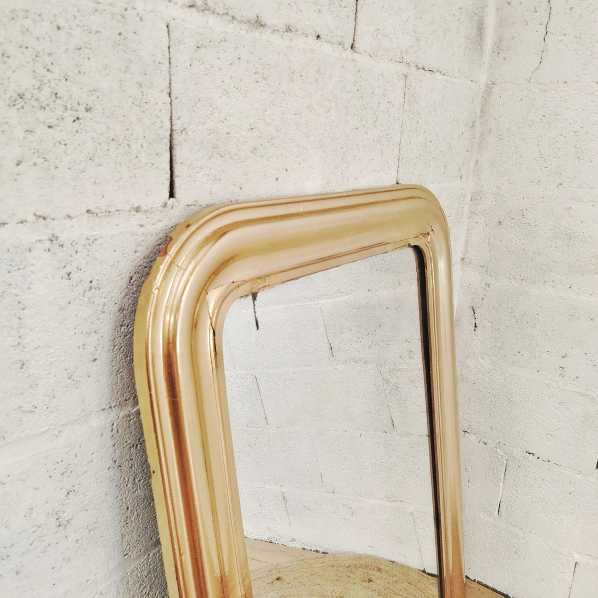 Miroir doré ancien – Image 2