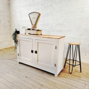 Comptoir de métier Lin et Bois