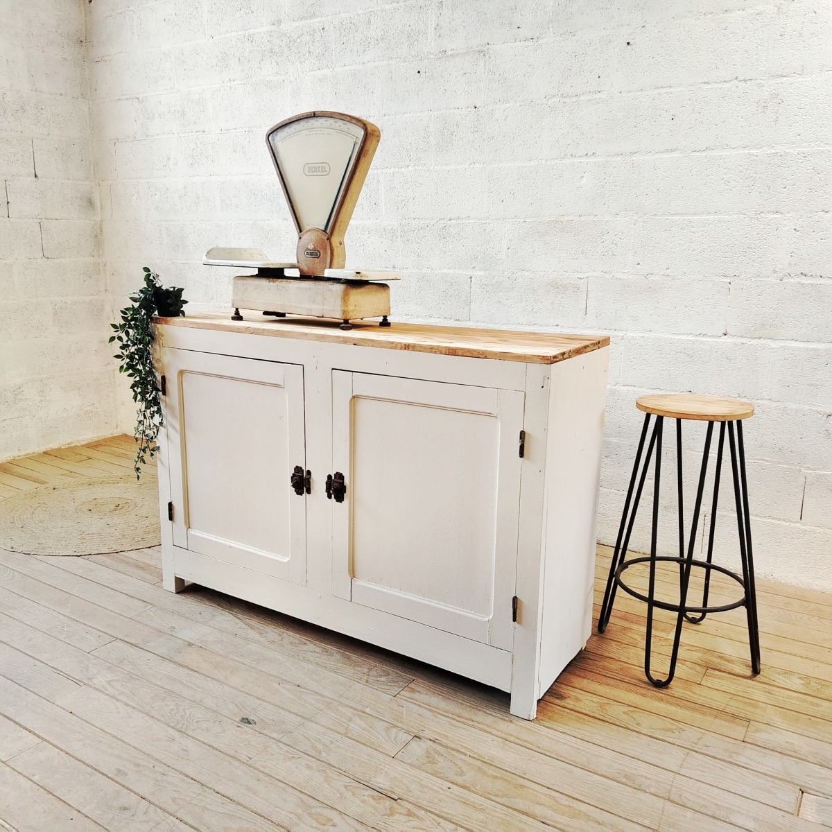 Comptoir de métier Lin et Bois