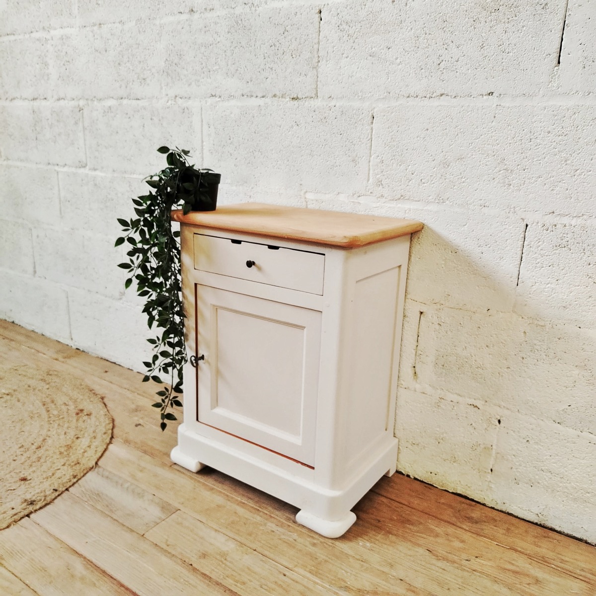 Meuble d'appoint Lin et Bois – Image 2